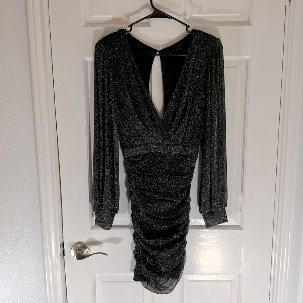 Symphony shimmer cocktail dress